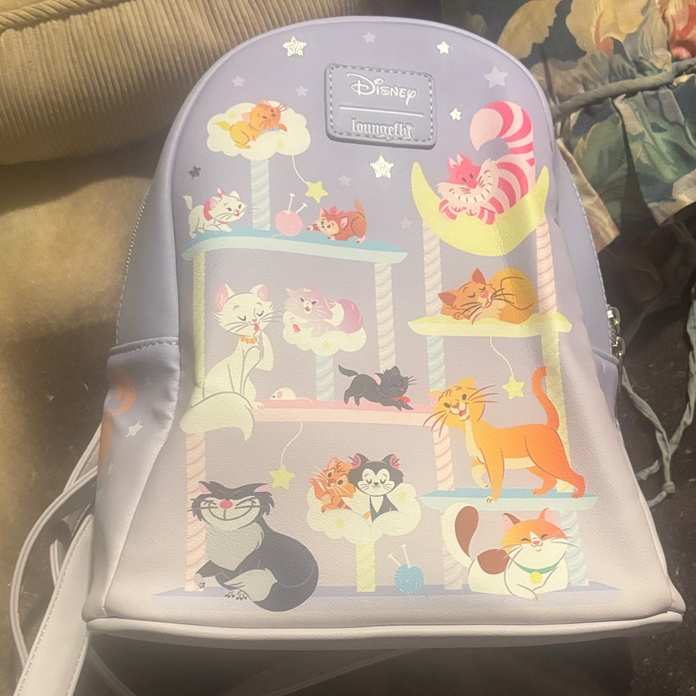Loungefly Pastel Cat Playhouse Backpack